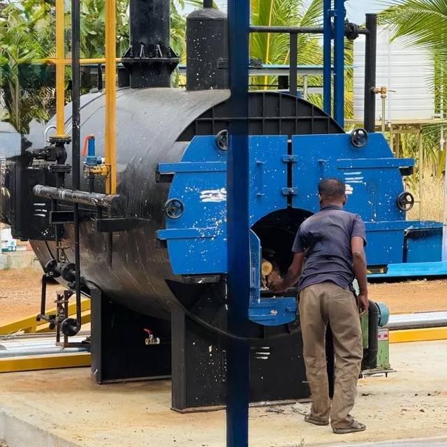 Wood Fired Hot Water Generator